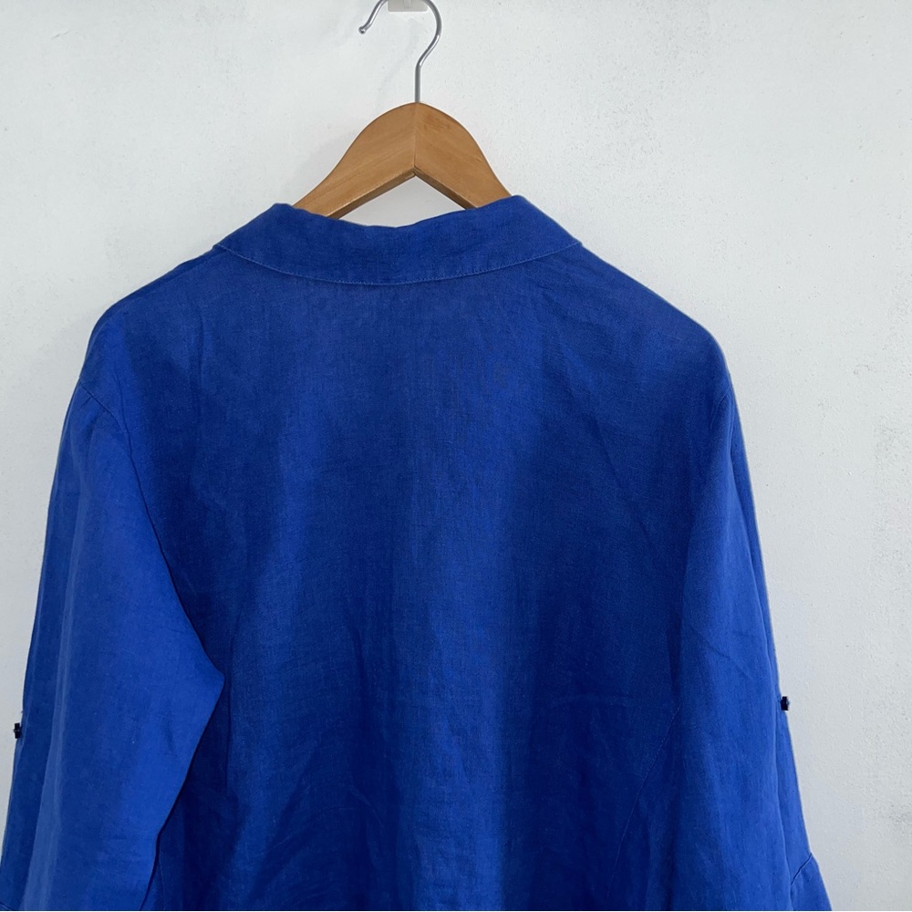 Blue Button-Up Shirt - Picture 5 of 12